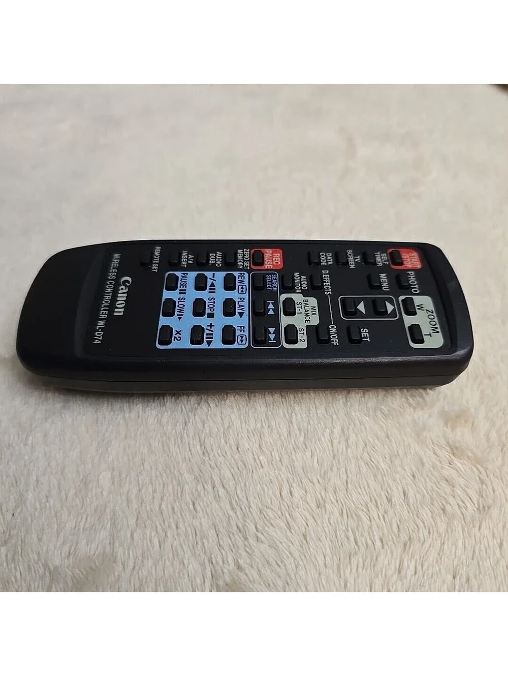 OEM GENUINE - CANON WL-D74 VIDEO CAMERA REMOTE CONTROL - TESTED - DD-2788